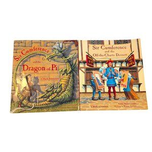 Sir Cumference Books Math Adventure Cindy Neuschwander Dragon Pi Charts Dessert